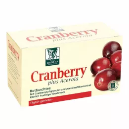 CRANBERRY ACEROLA Filtrační sáček Baders, 20 ks