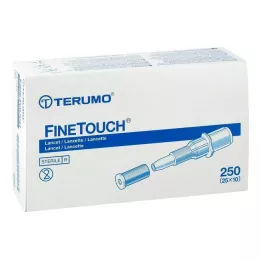 TERUMO Lancety FineTouch na jedno použití, 250 ks