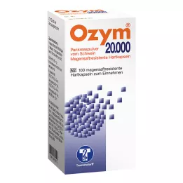 OZYM 20 000 tvrdých tobolek potažených enterickým roztokem, 100 ks