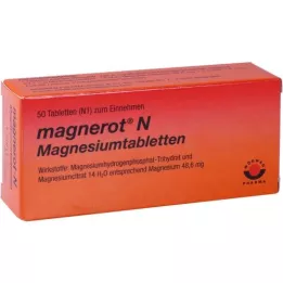 MAGNEROT N Hořčíkové tablety, 50 ks