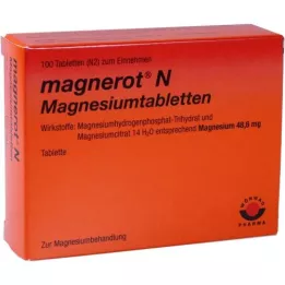 MAGNEROT N Hořčíkové tablety, 100 ks