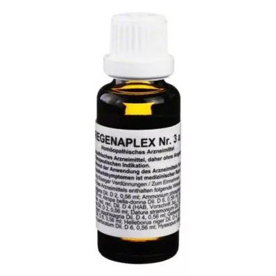 Regenaplex No.3 a kapky, 30 ml