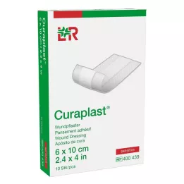 CURAPLAST Obvaz na rány sensitive 6x10 cm 1 m, 10 ks