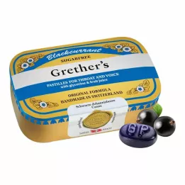 GRETHERS Černý rybíz Silver zf.Past.tin, 110 g