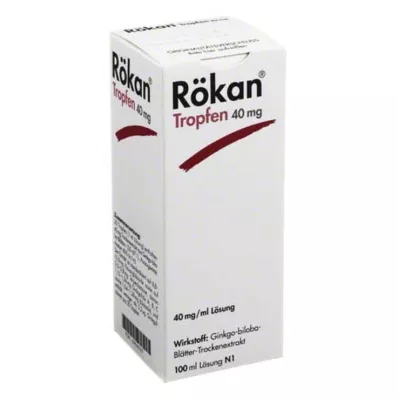 RÖKAN Kapky 40 mg, 100 ml