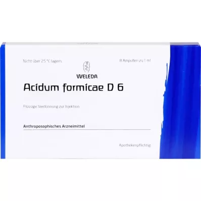 ACIDUM FORMICAE D 6 ampulí, 8 ks