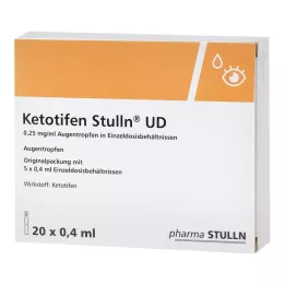KETOTIFEN Stulln UD Oční kapky jednodávkové pip., 20X0,4 ml