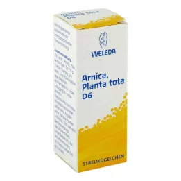 ARNICA PLANTA tota D 6 globulí, 10 g