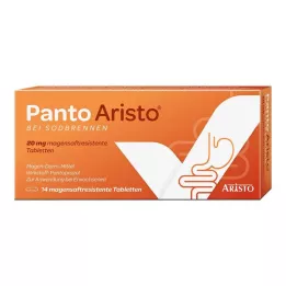 PANTO Aristo na pálení žáhy 20 mg entericky potahované tablety, 14 ks