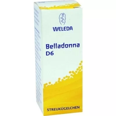 BELLADONNA D 6 globulí, 10 g