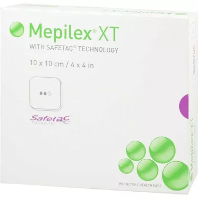 Mepilex XT molitanový obvaz 10x10 cm, 5 ks