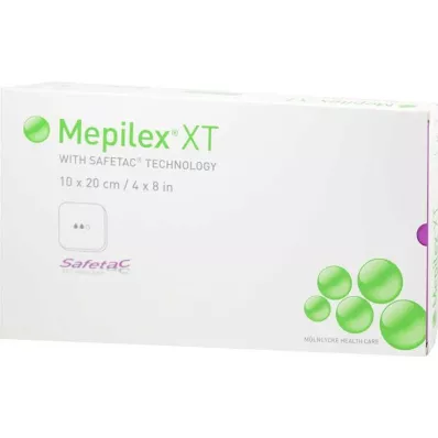 Mepilex XT molitanový obvaz 10x20 cm, 5 ks