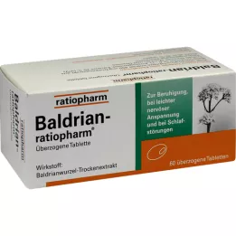 BALDRIAN-RATIOPHARM Potahované tablety, 60 ks