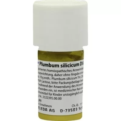PLUMBUM SILICICUM D 6 Triturace, 20 g