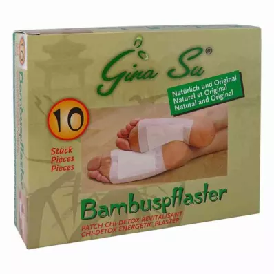 BAMBUSPFLASTER Gina Su Vitality Patch, 10 ks BAMBUSPFLASTER Gina Su Vitality Patch, 10 ks