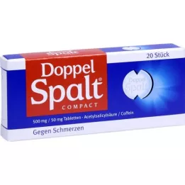 DOPPEL SPALT Kompaktní tablety, 20 ks