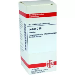 LEDUM C 30 tablet, 80 ks