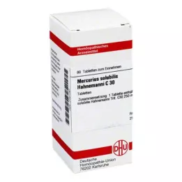 MERCURIUS SOLUBILIS Hahnemanni C 30 tablet, 80 ks