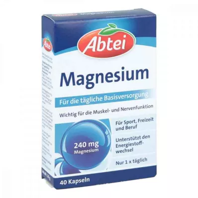Abbey Magnesium Capsules (40 kusů)