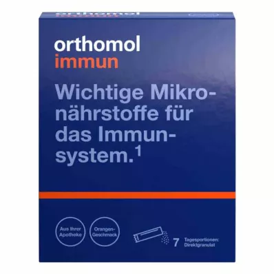 ORTHOMOL Immune Direct Granule Orange, 7 ks ORTHOMOL Immune Direct Granule Orange, 7 ks