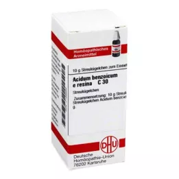 ACIDUM BENZOICUM E Resina C 30 globulí, 10 g