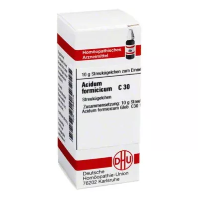 ACIDUM FORMICICUM C 30 globulí, 10 g