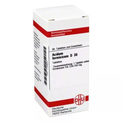 ACIDUM FORMICICUM D 30 tablet, 80 ks