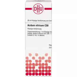 ACIDUM NITRICUM C 30 ředění, 20 ml