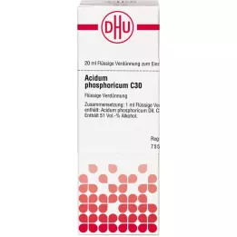 ACIDUM PHOSPHORICUM C 30 ředění, 20 ml