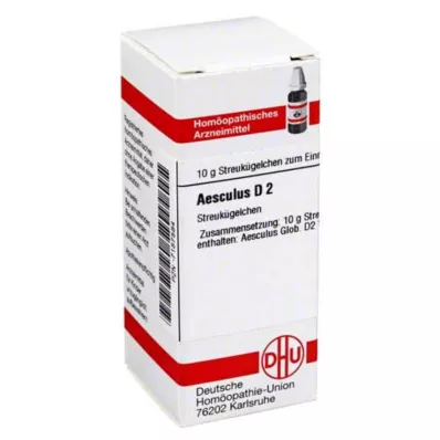 AESCULUS D 2 globule, 10 g