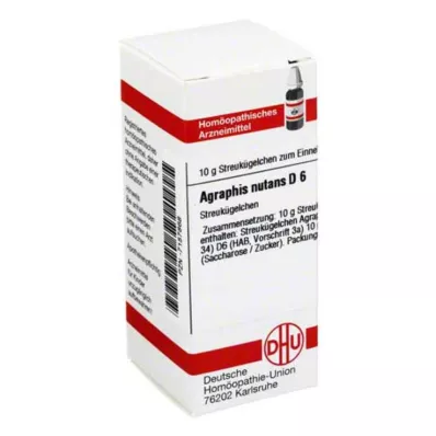 AGRAPHIS NUTANS D 6 globulí, 10 g