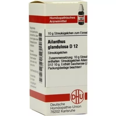 AILANTHUS GLANDULOSA D 12 globulí, 10 g