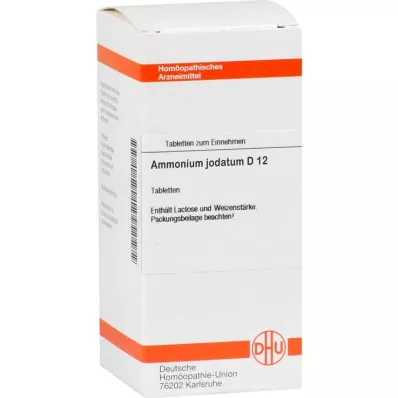 AMMONIUM JODATUM D 12 tablet, 80 ks AMMONIUM JODATUM D 12 tablet, 80 ks