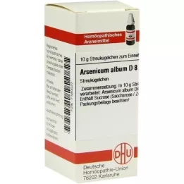 ARSENICUM ALBUM D 8 globulí, 10 g