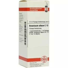 ARSENICUM ALBUM C 12 Ředění, 20 ml