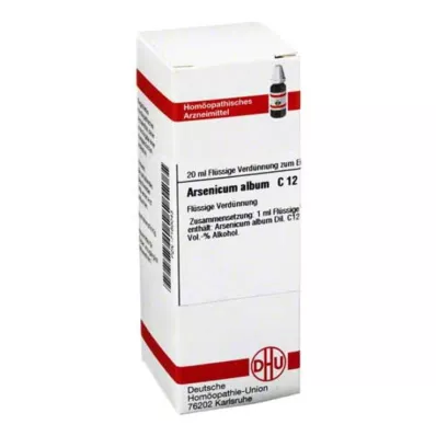 ARSENICUM ALBUM C 12 Ředění, 20 ml