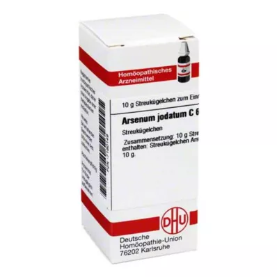 ARSENUM JODATUM C 6 globulí, 10 g