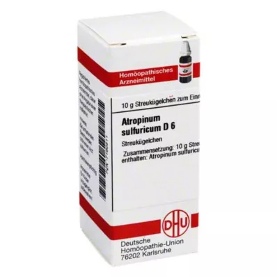 DHU Atropinum sulfuricum D 6 kuliček, 10 g