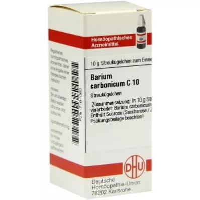 BARIUM CARBONICUM C 10 globulí, 10 g BARIUM CARBONICUM C 10 globulí, 10 g