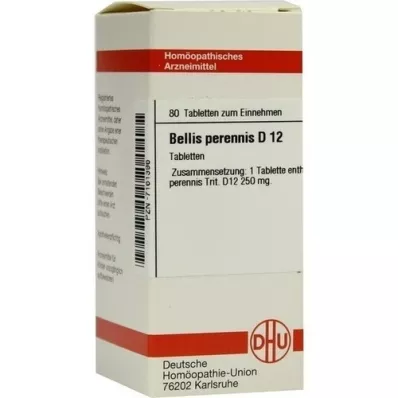 BELLIS PERENNIS D 12 tablet, 80 ks