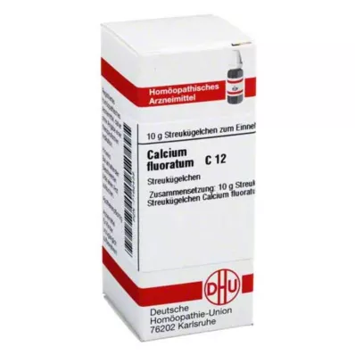 CALCIUM FLUORATUM C 12 globulí, 10 g