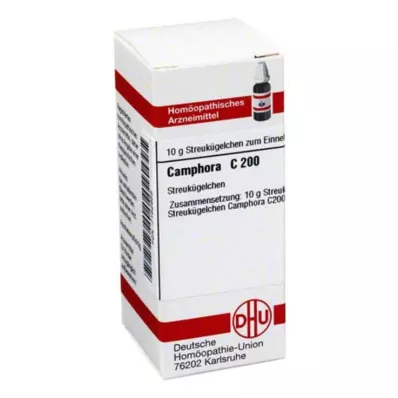DHU Camphora C 200 globule, 10 g