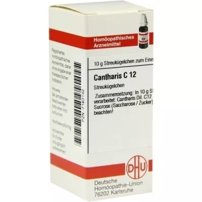 CANTHARIS C 12 globulí, 10 g