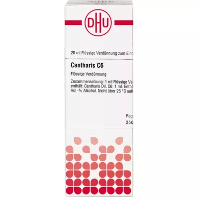 CANTHARIS C 6 Ředění, 20 ml
