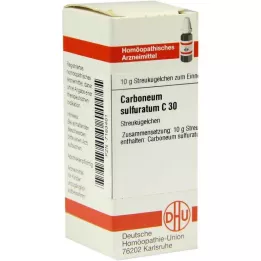 CARBONEUM SULFURATUM C 30 globulí, 10 g