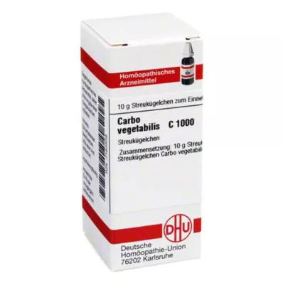 DHU Carbo vegetabilis C 1000 globule, 10 g
