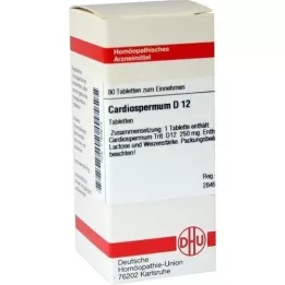 CARDIOSPERMUM D 12 tablet, 80 ks