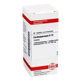 CARDIOSPERMUM D 12 tablet, 80 ks