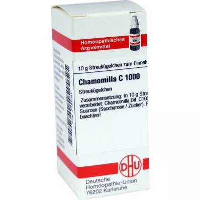 DHU Chamomilla C 1000 globule, 10 g