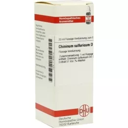 CHININUM SULFURICUM D 30 Ředění, 20 ml